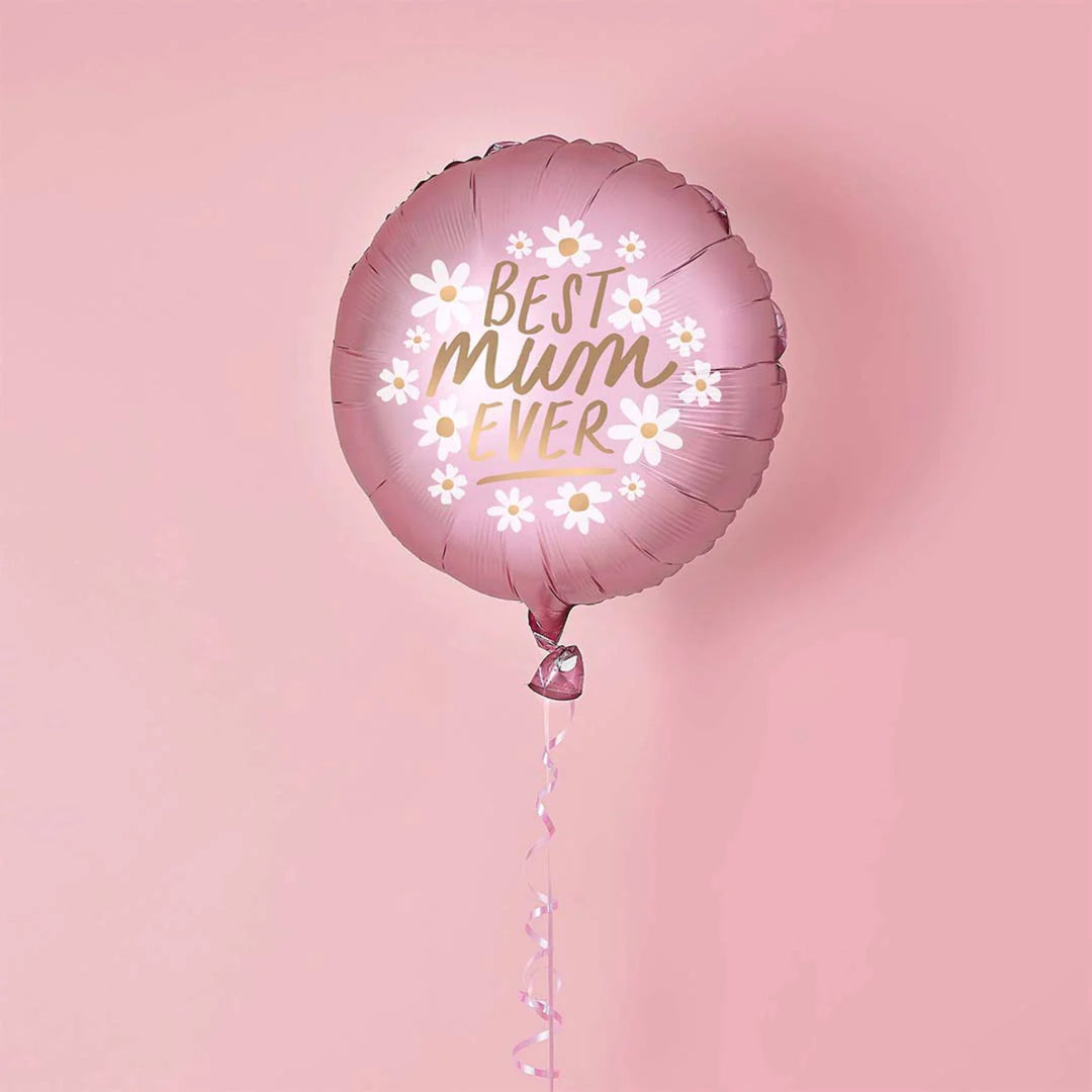 Best Mum Ever Round 20" Foil Balloon | Sandbach Party Supplies