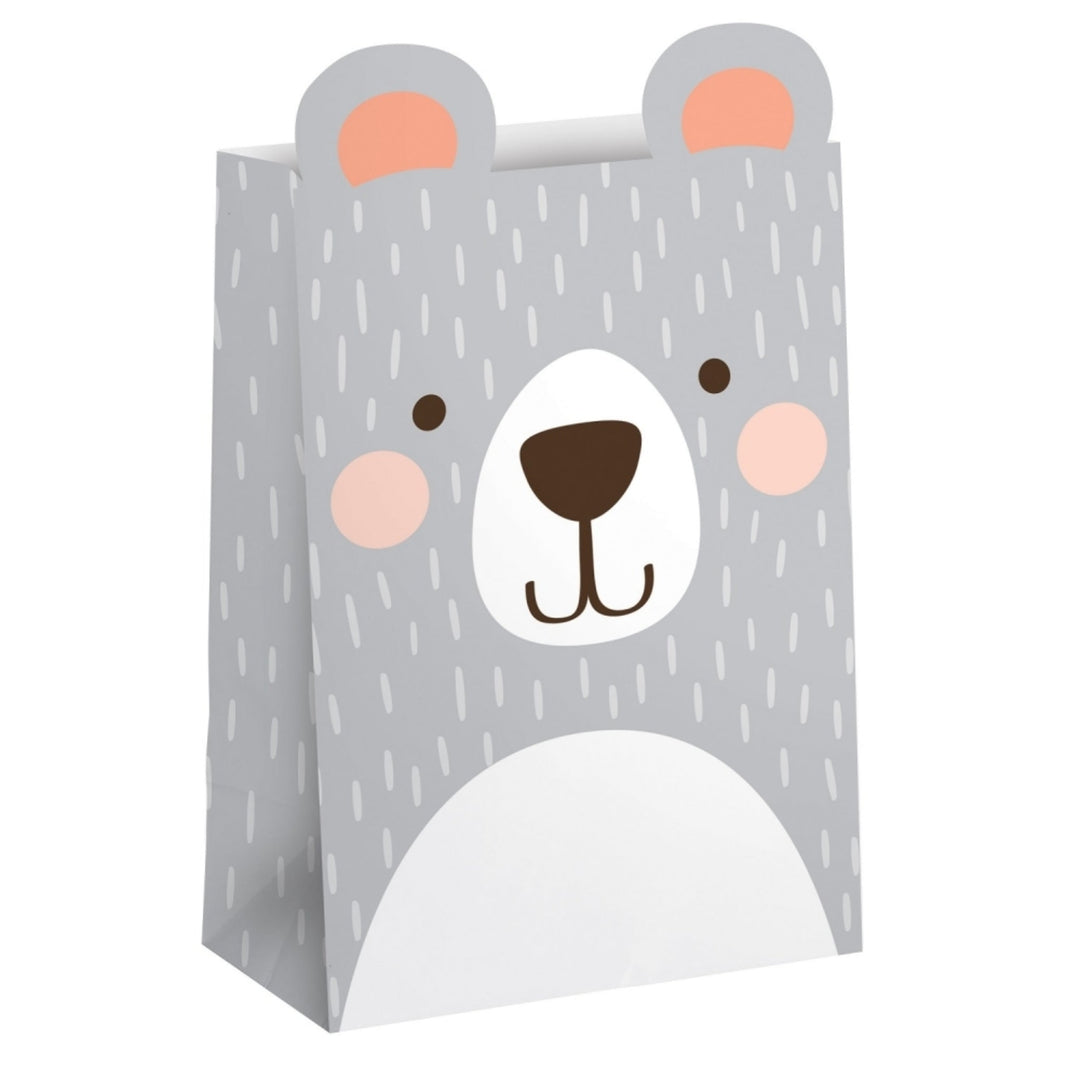Birthday Bear Paper Treat Bags | Sandbach Party Supplies