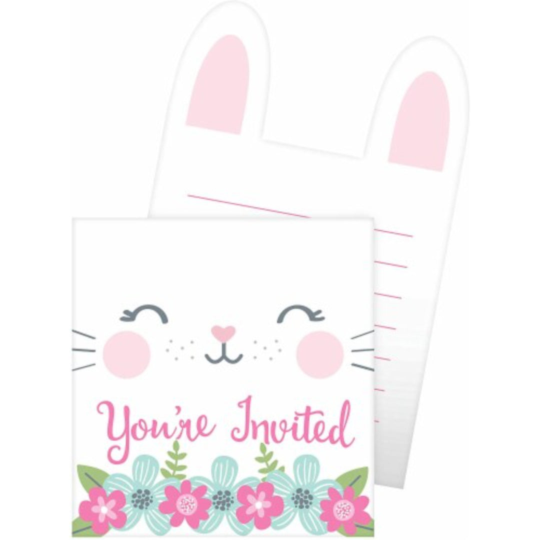 Birthday Bunny Invitations | Sandbach Party Supplies