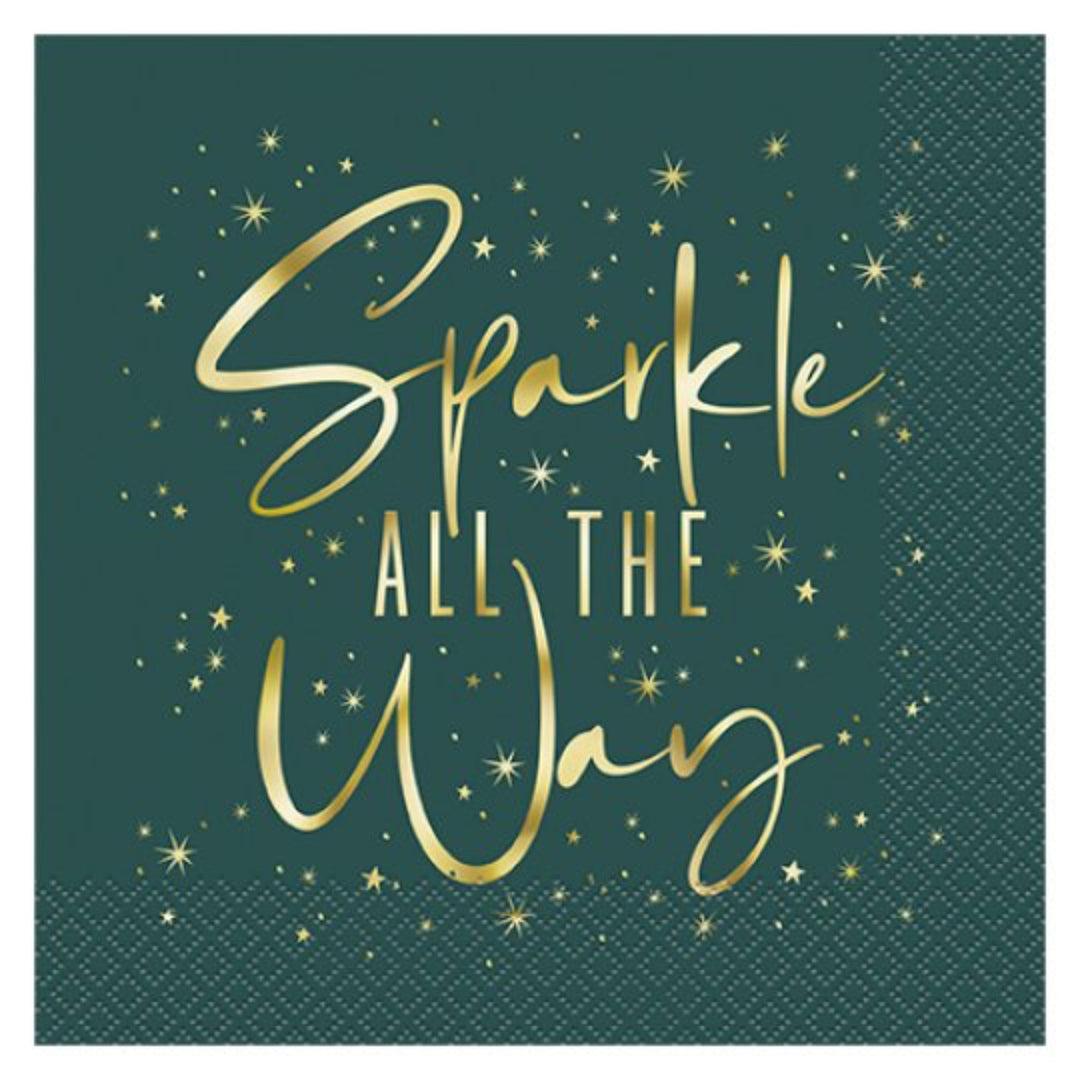 Sparkle All The Way Paper Napkins - 20pk