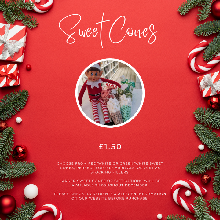 Christmas Sweet Cones - 100g