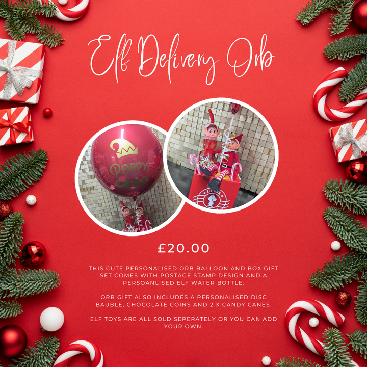 Elf Balloon Orb Box Gift