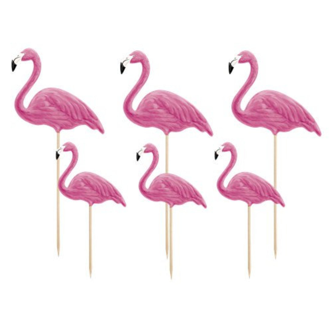 Flamingo Picks - 6pk