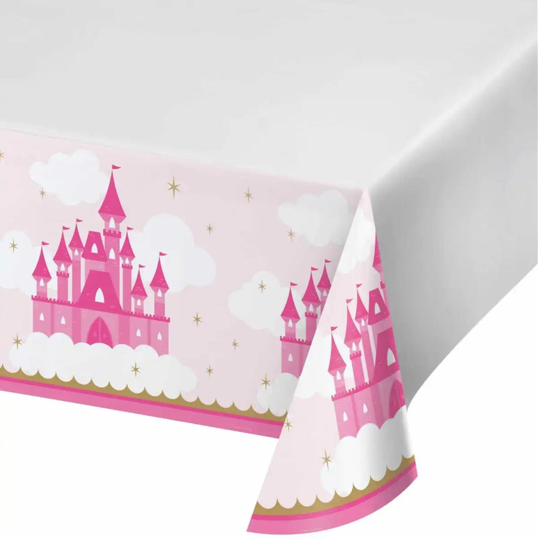 Princess Castle Plastic Tablecover