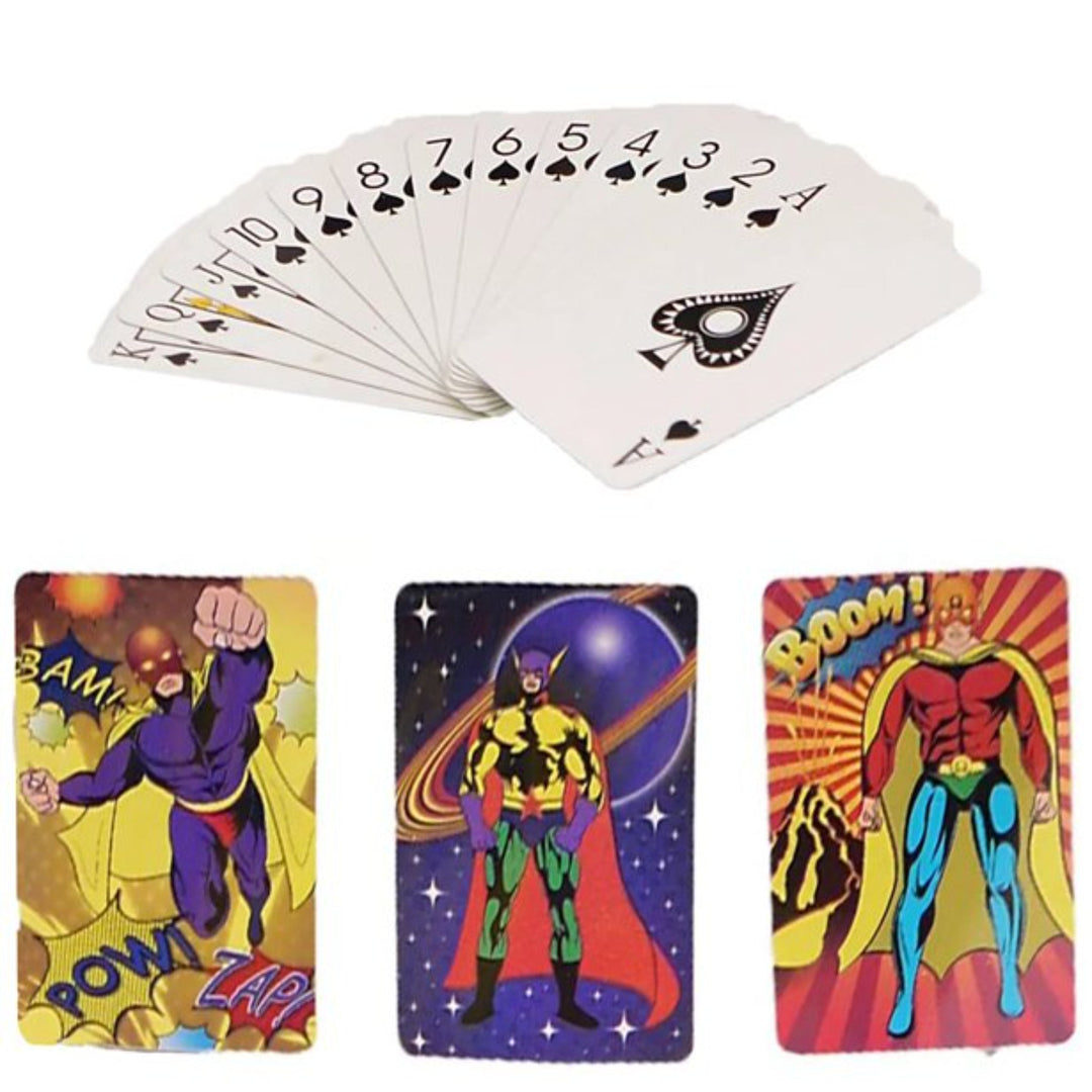 Superhero Mini Playing Cards