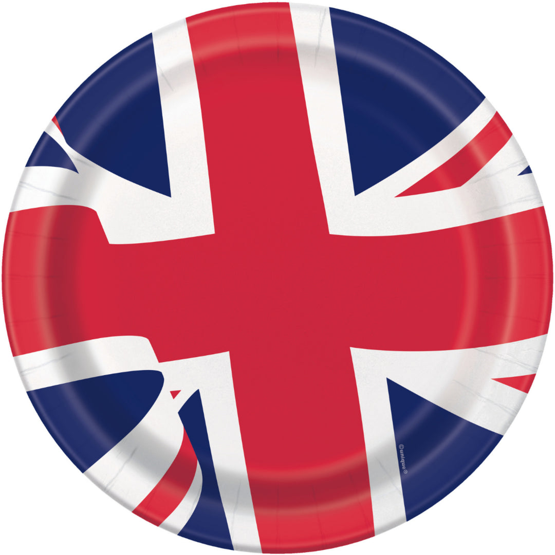 Union Jack Plates - 8pk