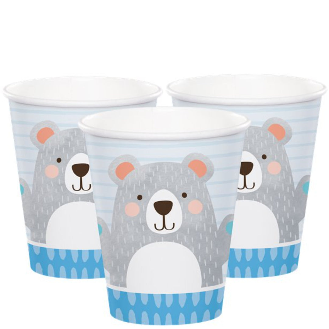 Birthday Bear Cups | Sandbach Party Supplies