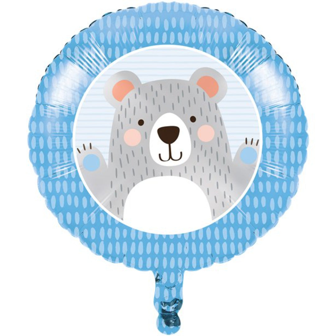 Birthday Bear 18" Foil Balloon | Sandbach Party Supplies