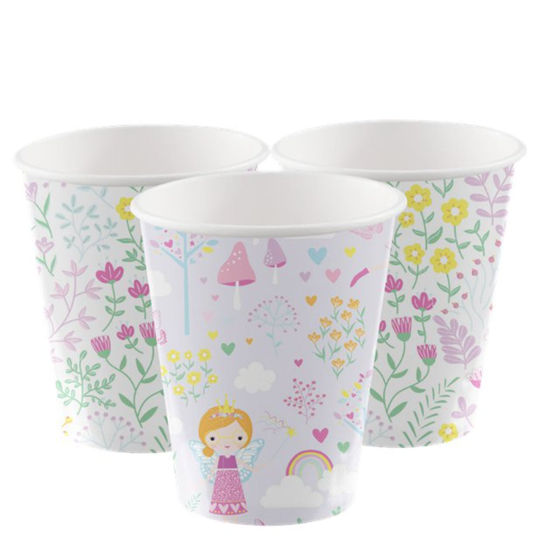 Fairy Princess Paper Cups - 8pk