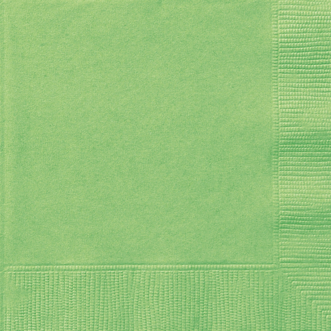 Lime Green Lunch Napkins - 20pk